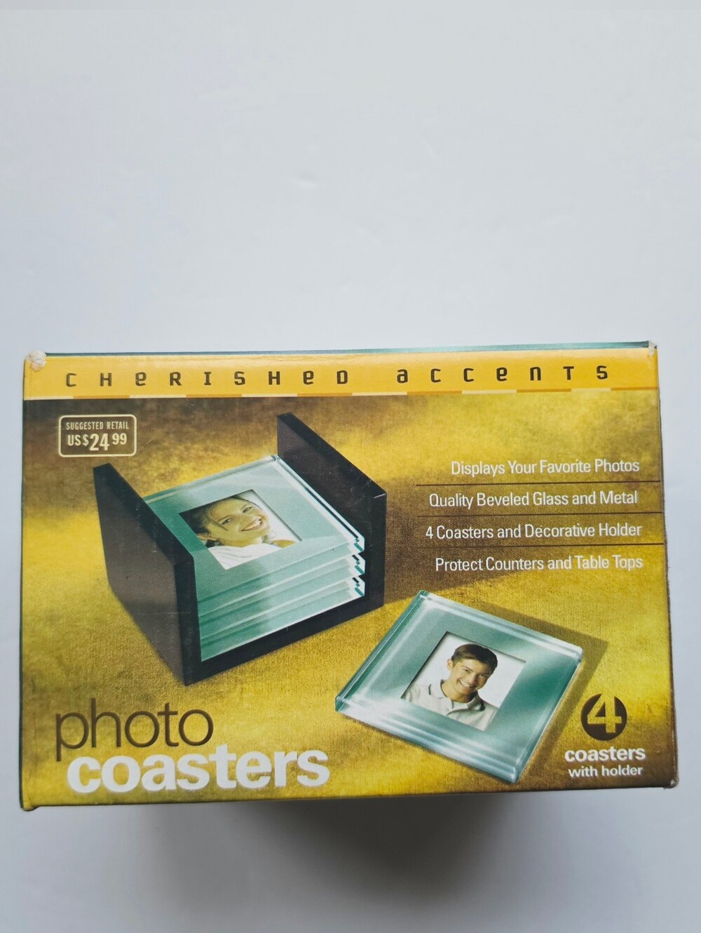 Cherished Accents photo coasters